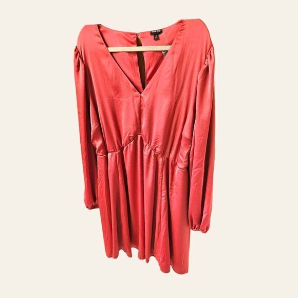 TORRID Plus Size Mini Bubble Charmeuse Babydoll dress 4X - Picture 7 of 16
